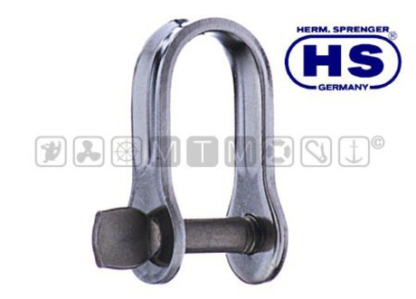 STAMPED HS NARROW D SHACKLE