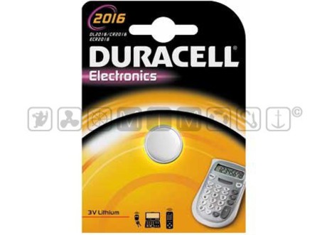 DURACELL 2016 TYPE BATTERY