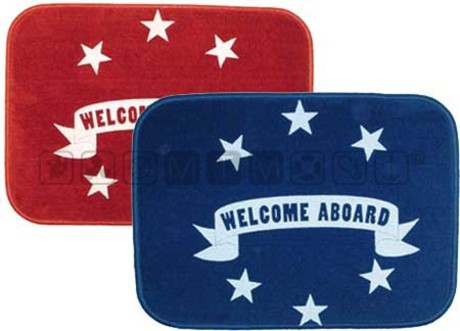 "WELCOME ABOARD" MAT