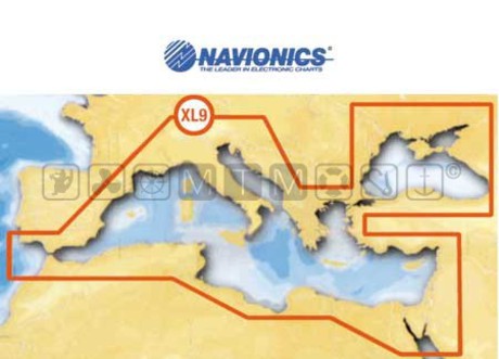NAVIONICS GOLD 43XG MEDITERRANEAN CARTOGRAPHY
