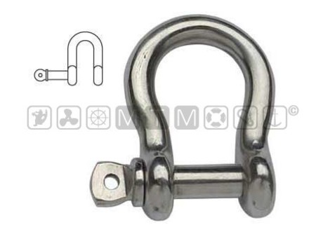 BOW SHACKLE CAPTIVE PIN