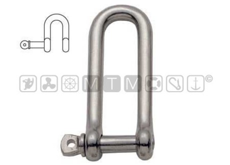 LONG D SHACKLE CAPTIVE PIN