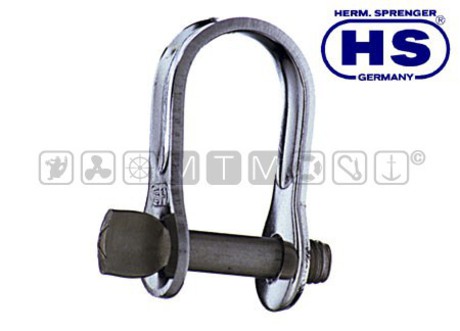 STAMPED HS WIDE D SHACKLE