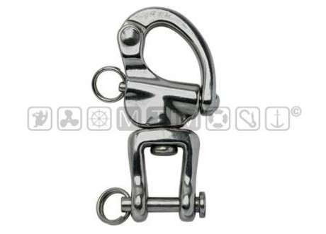 CLEVIS PIN SWIVEL EYE SPI SNAP SHACKLE