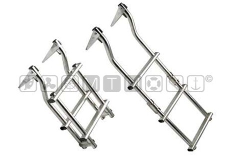 S/STEEL FLAT MOUNT LADDERS