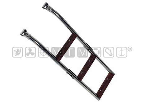 S/STEEL AND WOOD CLAMP MOUNT LADDERS