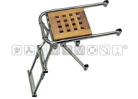 TINOX GRATING PLATFORM WITH LADDER