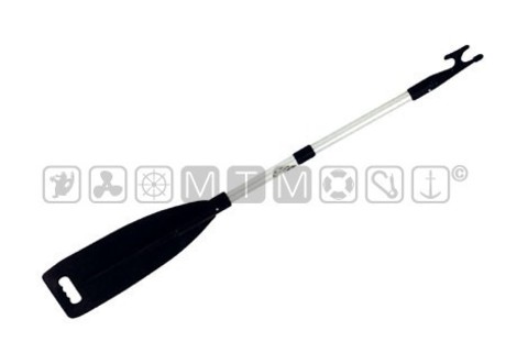 ALUMINUM TELESCOPIC PADDLE WITH BOATHOOK