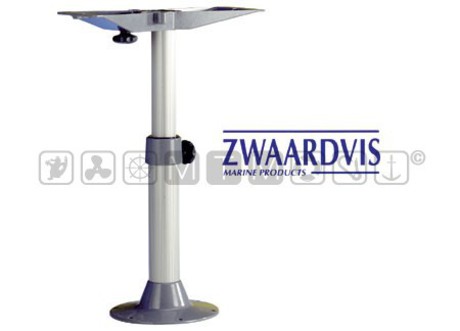 ZW TABLE PEDESTAL - FLAT BASE