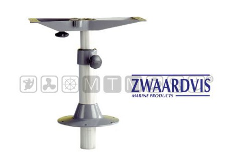 ZW TABLE PEDESTAL - THRU BASE