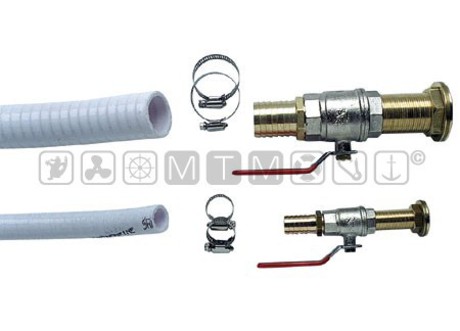 TOILET HOSES AND VALVES KIT