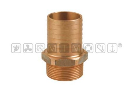 BRONZE PIPE-TO-HOSE M