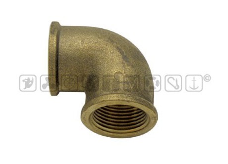 BRASS ELBOW F-F