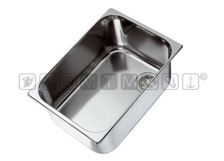 LAVELLO RETTANGOLARE INOX LUCIDO