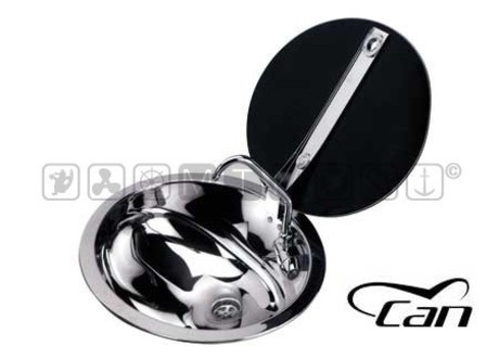 STAINLESS STEEL ROUND SINK WITH COVER