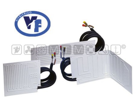 REFRIGERATOR S FLAT TYPE EVAPORATORS