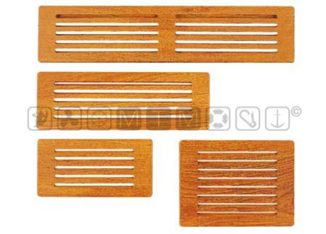 LOUVERED TEAK VENTS