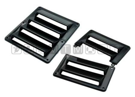 PLASTIC MODULAR LOUVERED VENT