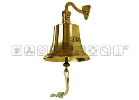 OLD NAVY BRASS SHIP’S BELL