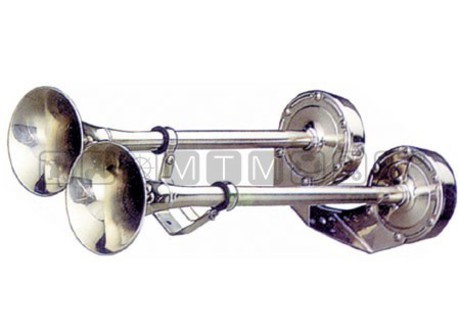 AA S/STEEL DOUBLE HORN