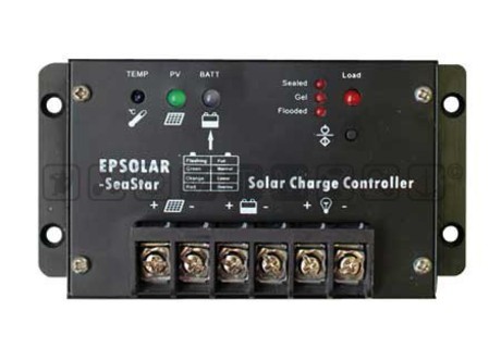 SEASTAR WATERPROOF SOLAR CHARGE REGULATORS