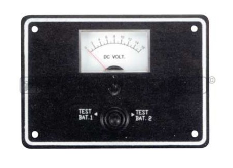 PANEL ZA TEST 2 BATRIJ, VOLTMETER