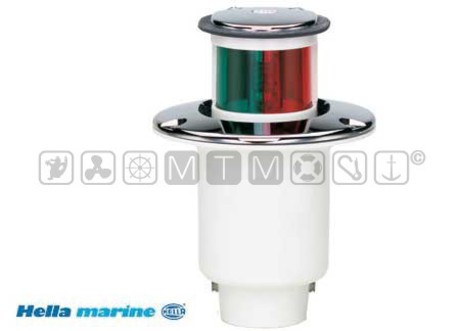 BI-COLOR HELLA-MARINE (R.I.NA.) BOW NAV LIGHT <12M