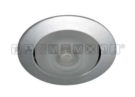 SATIN SWIVEL POWER LED 12V SPOT LIGHT