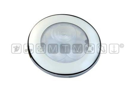 LED ROUND S/STEEL COURTESY LIGHT