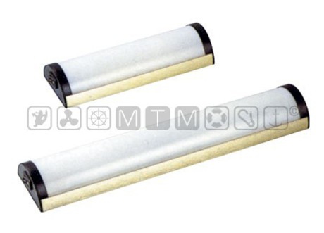 ALU DOME FLUORESCENT LIGHT