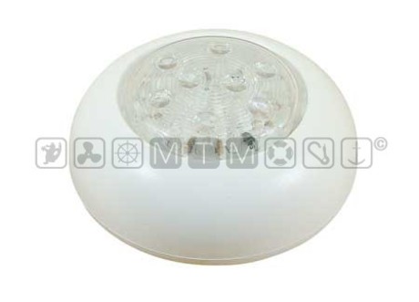 PUSH ON 16 LED 12V DOME LIGHT