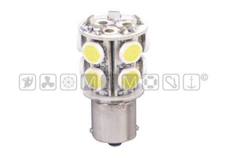 DOUBLE CONTACT LED BA15D DOME BULB