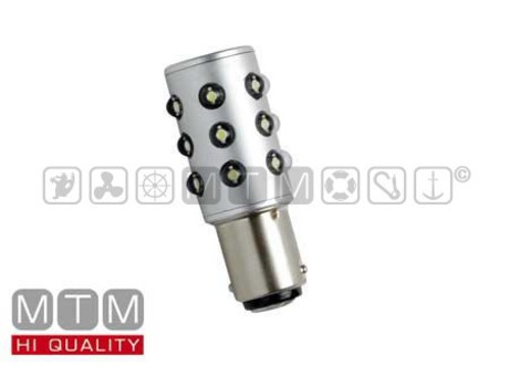 IP67 SINGLE CONTACT LED BA15S BULB