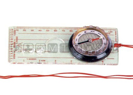 FLAT PLOTTING COMPASS