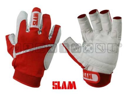 SLAM SAILING GLOVES RED