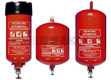 AUTOMATIC CE 0029 FIRE EXTINGUISHER