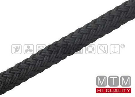 BLACK BRAID MOORING LINE