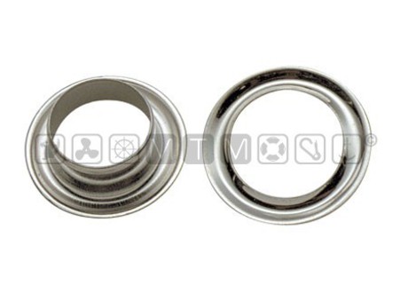 BRASS-NICKEL PLATED EYELETS