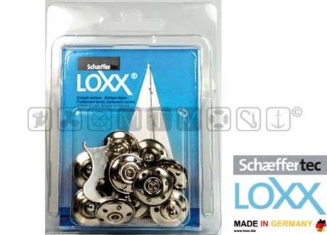 10 FABRIC BASE CONNECTORS LOXX-TENAX BLISTER