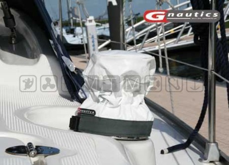 G-NAUTICS WHITE WINCH COVER