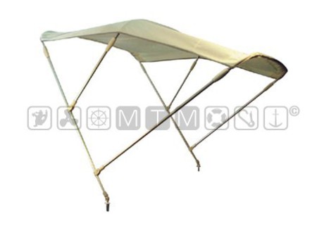 3 ARCHES HIGH WHITE BIMINI TOP