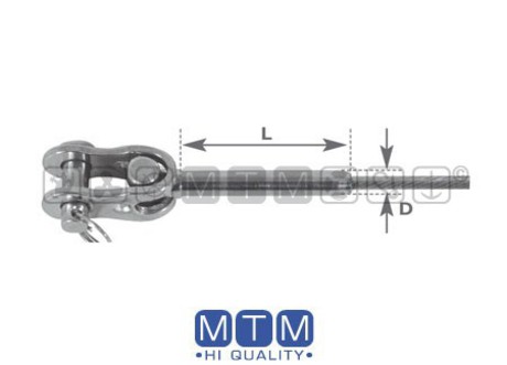 SWAGE TOGGLE TERMINAL