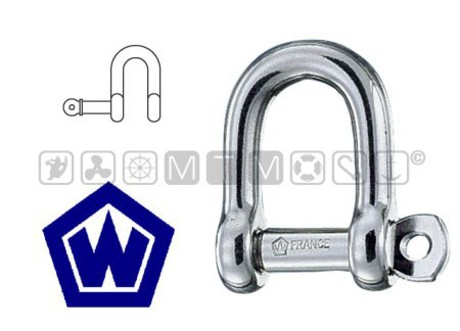 WICHARD CAPTIVE PIN D SHACKLE