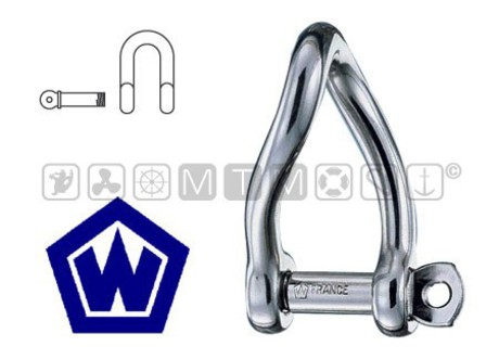 WICHARD TWISTED D SHACKLE