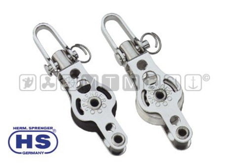 HS BALL BEARING SINGLE SWIVEL BLOCK WITH BECKET