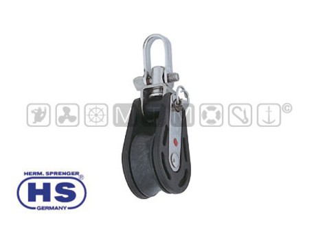 HS BALL BEARING SINGLE SWIVEL BLOCK