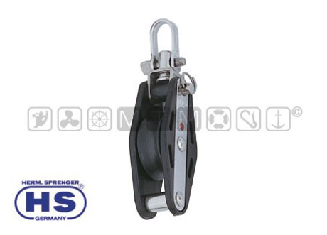 HS BALL BEARING SINGLE SWIVEL BLOCK WITH BECKET