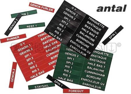 INDICATION STICKER SET