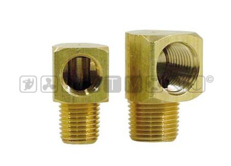 M/F-NPT BRASS ELBOWS