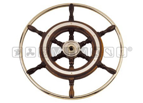 MAHOGANY IA HELMSMANN S WHEEL